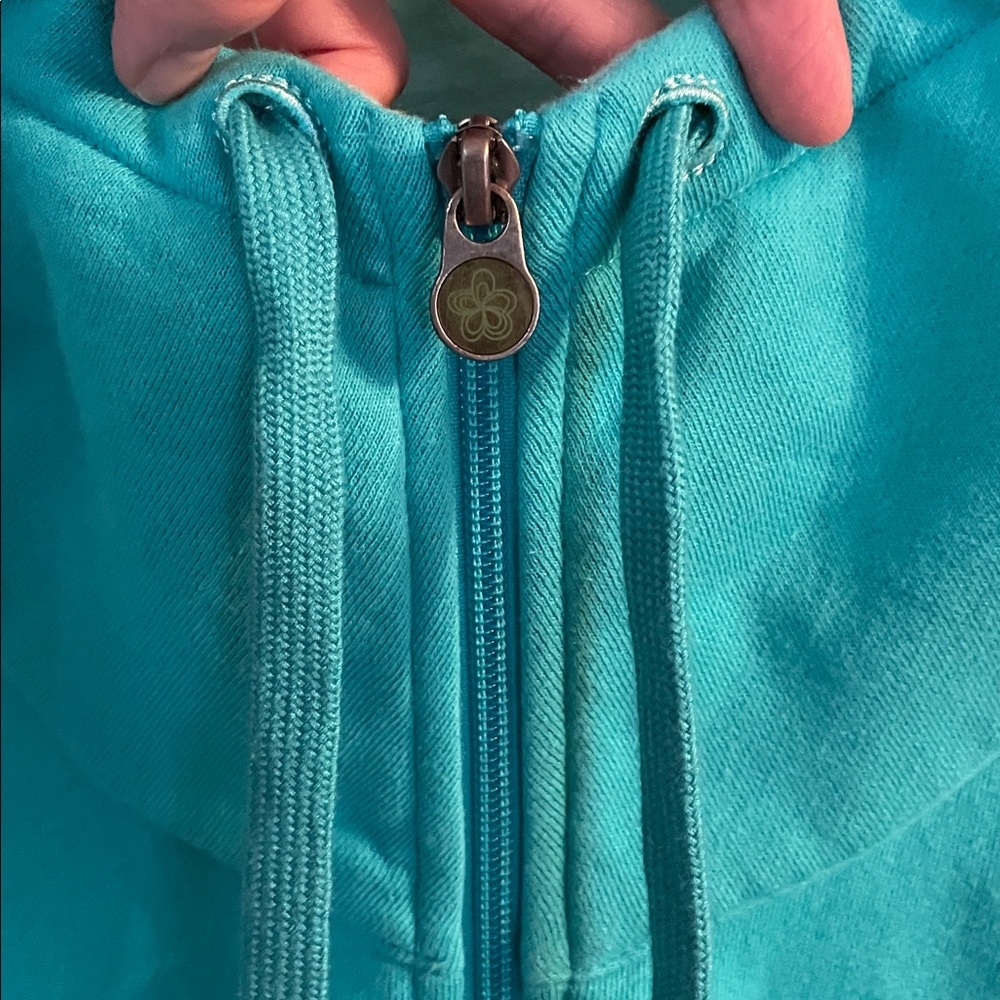 Tuff Athletics Green Zip-Up Hoodie - Picture 6 of 7